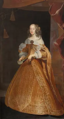Portrait of Princess Eleonora Gonzaga of Mantua, Nevers and Rethel (1630-1686), Holy Roman Empress