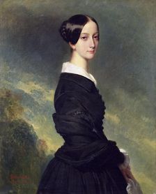 Portrait of Princess Francisca of Brazil (1824-1898) , 1844. Creator: Winterhalter, Franz Xavier (1805-1873)