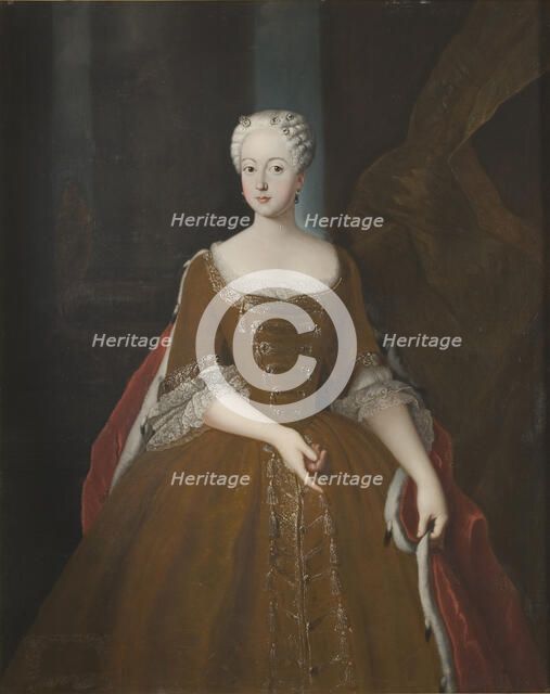 Portrait of Princess Friederike Luise of Prussia (1714-1784), Margravine of Brandenburg-Ansbach, 172