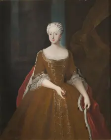 Portrait of Princess Friederike Luise of Prussia (1714-1784), Margravine of Brandenburg-Ansbach, 172