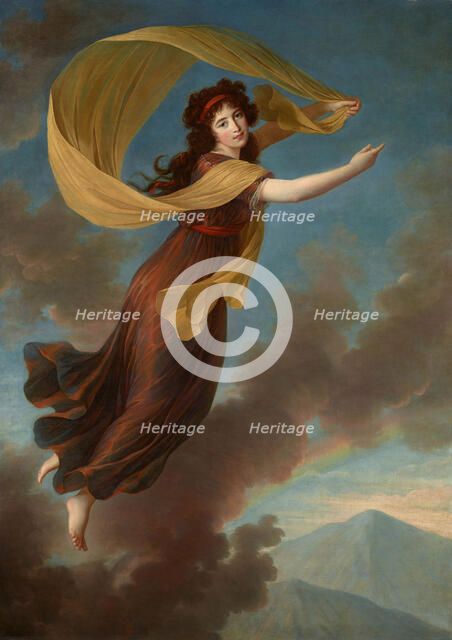 Portrait of Princess Karoline von Liechtenstein, née Countess von Manderscheid-Blankenheim (1768-183