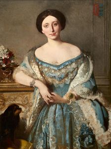Portrait of Princess Isabella Alvarez de Toledo (1823-1867). Creator: Unknown artist