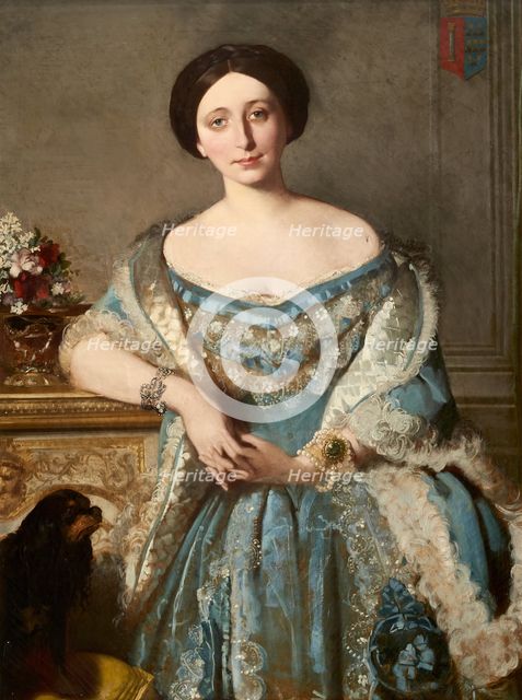 Portrait of Princess Isabella Alvarez de Toledo (1823-1867). Creator: Unknown artist.