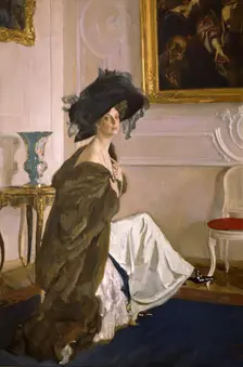 Portrait of Princess Olga Orlova, 1911. Artist: Serov, Valentin Alexandrovich (1865-1911)