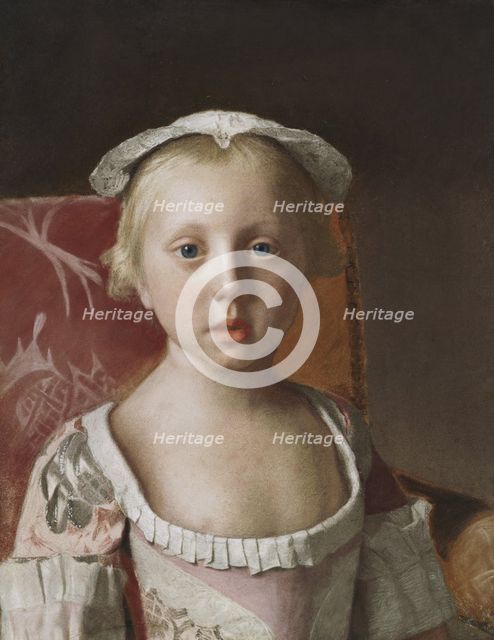 Portrait of Princess Louisa of Great Britain (1749-1768).