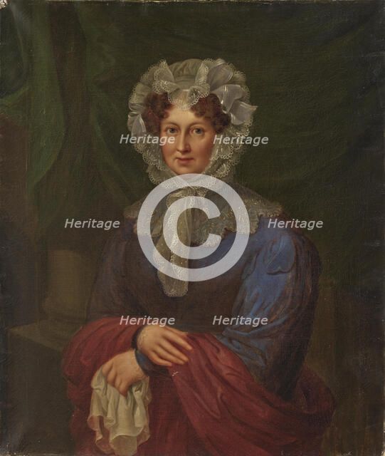 Portrait of Princess Louise of Stolberg-Gedern (1764-1834), Duchess of Saxe-Meiningen, First quarter Creator: Anonymous.