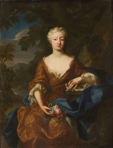 Portrait of Princess Luise Dorothea of Prussia (1680-1705), 1724