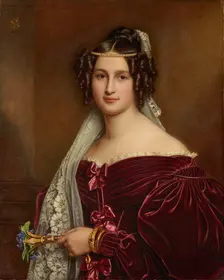 Portrait of Princess Maria Crescentia of Oettingen-Wallerstein (1806-1853), 1836