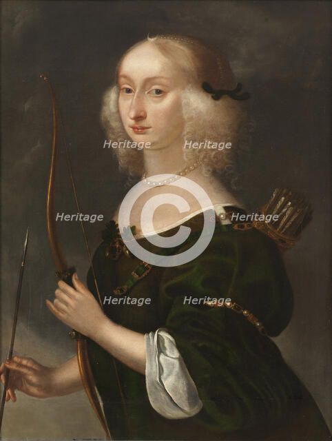 Portrait of Princess Maria Eleonora of Brandenburg (1599-1655), Queen of Sweden.