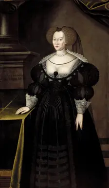 Portrait of Princess Maria Eleonora of Brandenburg (1599-1655), Queen of Sweden
