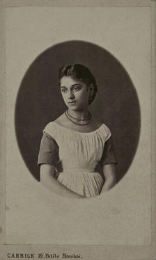 Portrait of Princess Maria Konstantinovna of Bagrationi Imereti