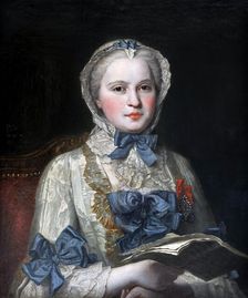 Portrait of Princess Maria Josepha of Saxony (1731–1767). Artist: La Tour, Maurice Quentin de (1704-1788)