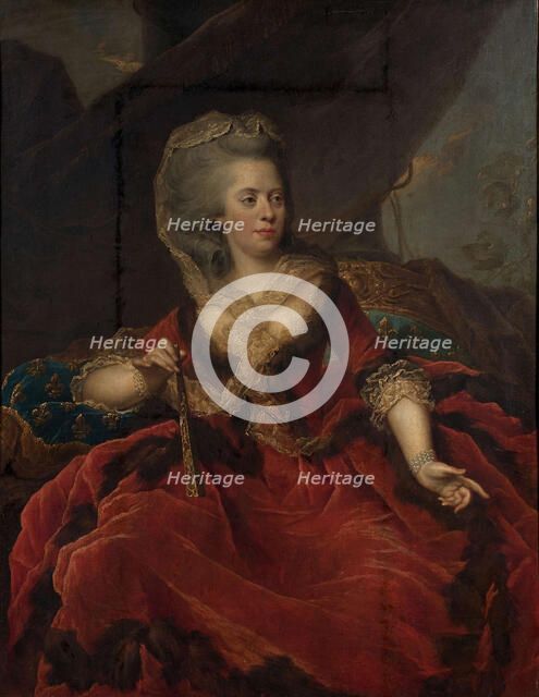 Portrait of Princess Marie Adélaïde of France (1732-1800), 1784.