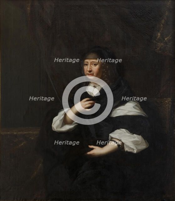 Portrait of Princess Marie Elisabeth of Saxony (1610-1684), Duchess of Holstein-Gottorp.