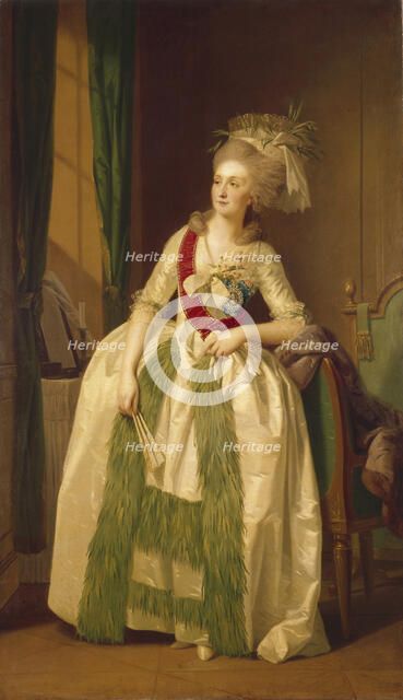 Portrait of Princess Natalya Vladimirovna Saltykova, 1780s. Artist: Tischbein, Johann Friedrich August (1750-1812)