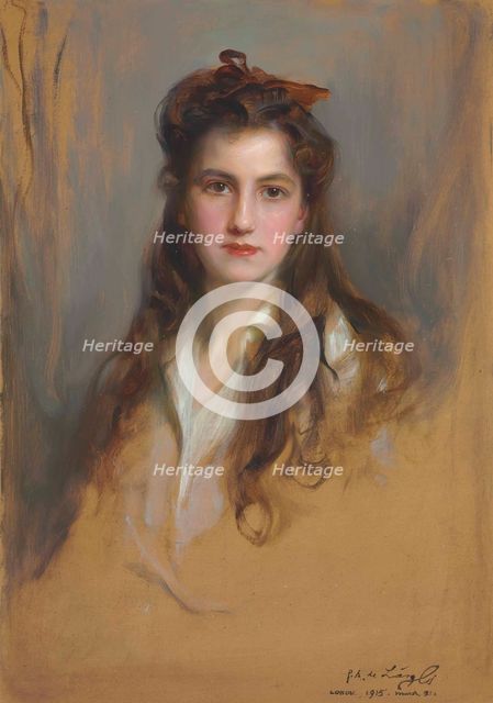 Portrait of Princess Nina Georgievna of Russia (1901-1974) , 1915.