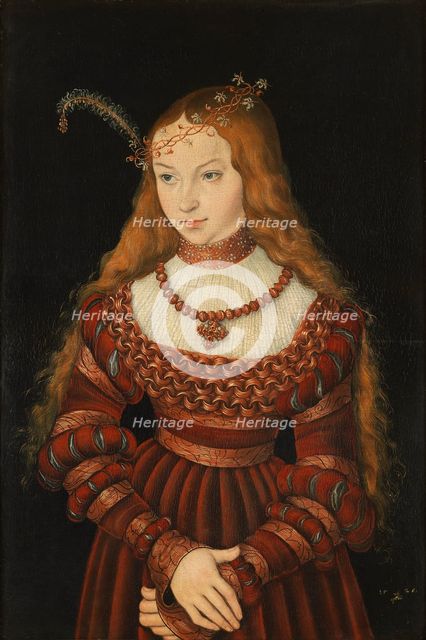 Portrait of Princess Sibylle of Cleves (1512-1554), 1526.