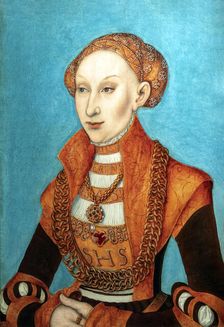 Portrait of Princess Sibylle of Cleves (1512-1554), c1531. Creator: Cranach; Lucas; the Elder (1472-1553)