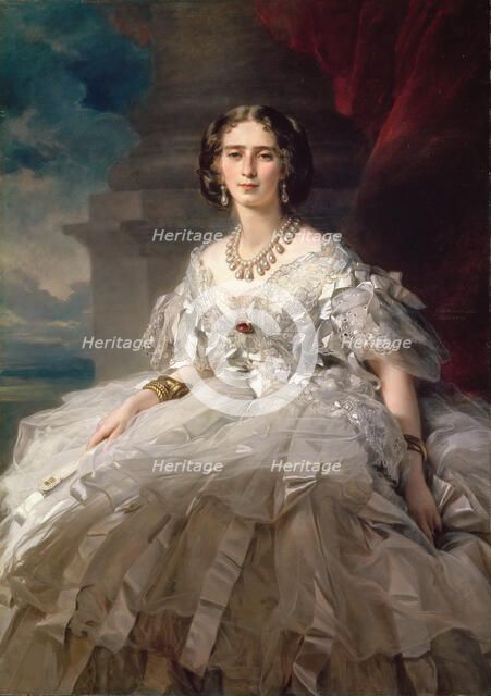 Portrait of Princess Tatiana Yusupova (1828-1879), c. 1858.