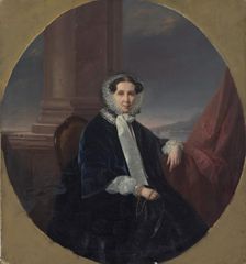Portrait of Princess Tatiana B. Potemkina (1796-1869), 1860. Creator: Morten Thrane Brunnich