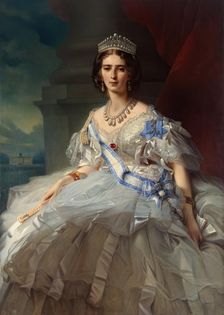 Portrait of Princess Tatyana Yusupova, 1858. Creator: Franz Xaver Winterhalter
