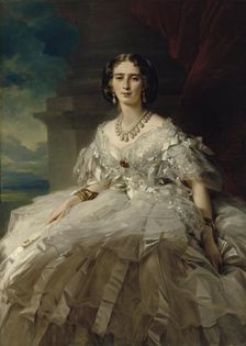 Portrait of Princess Tatyana Alexandrovna Yusupova, 1858. Creator: Franz Xaver Winterhalter