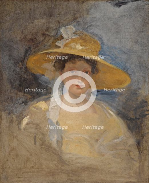 Portrait of Princess Victoria, future Queen Victoria, 1833.
