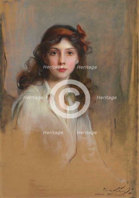 Portrait of Princess Xenia Georgievna of Russia (1903-1965) , 1915.