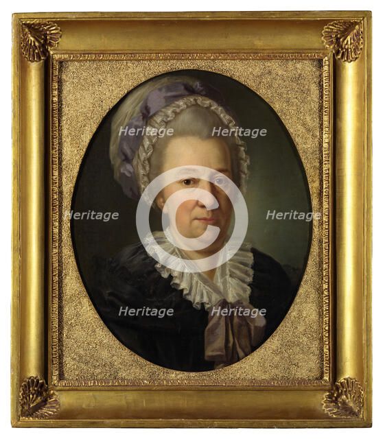 Portrait of Princess Yekaterina Ivanovna Cherkasova (1727-1797), née Hedvig Elisabeth von Biron, 1781. Artist: Darbès, Joseph Friedrich August (1747-1810)