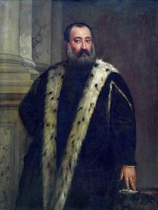 Portrait of Procurator Alessandro Contarini, c. 1565. Creator: Veronese, Paolo (1528-1588)