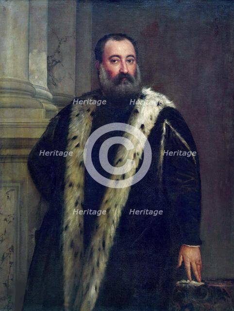 Portrait of Procurator Alessandro Contarini, c. 1565. Creator: Veronese, Paolo (1528-1588).