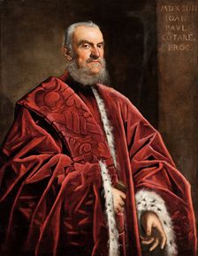 Portrait of Procurator Giovanni Paolo Contarini, 1594. Creator: Tintoretto, Jacopo (1518-1594)
