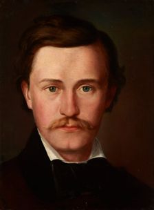 Portrait of Prof. Franciszek Preizendanc, c1850. Creator: Andrzej Bronislaw Grabowski