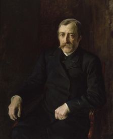 Portrait of Professor Carl Gustaf Estlander, 1896. Creator: Albert Edelfelt