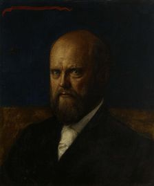 Portrait of Professor E. R. Neovius, 1898. Creator: Akseli Gallen-Kallela