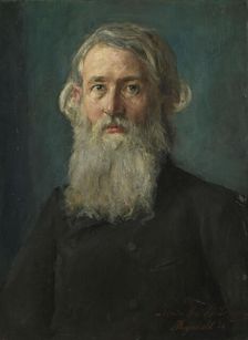 Portrait of Professor Ernst Sars, 1886. Creator: Hans Heyerdahl