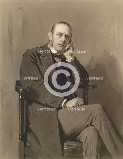 Portrait of Professor John Gardner MD LRCP (Edin), c1840s. Creator: James Faed.