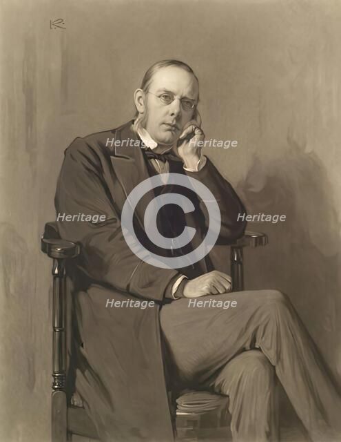 Portrait of Professor John Gardner MD LRCP (Edin), c1840s. Creator: James Faed.