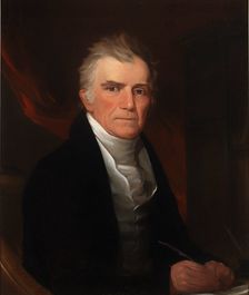 Portrait of Putnam Catlin, 1840s. Creator: George Catlin