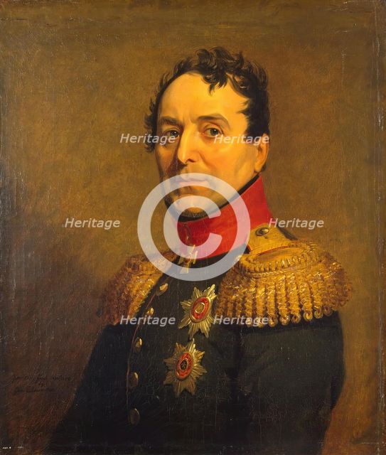 Portrait of Pyotr A. Tolstoy (1769/71-1844), 1822. Creator: George Dawe.