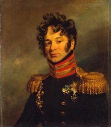 Portrait of Pyotr A. Chicherin (1778-1848/49) (2nd), 1823. Creator: Workshop of George Dawe
