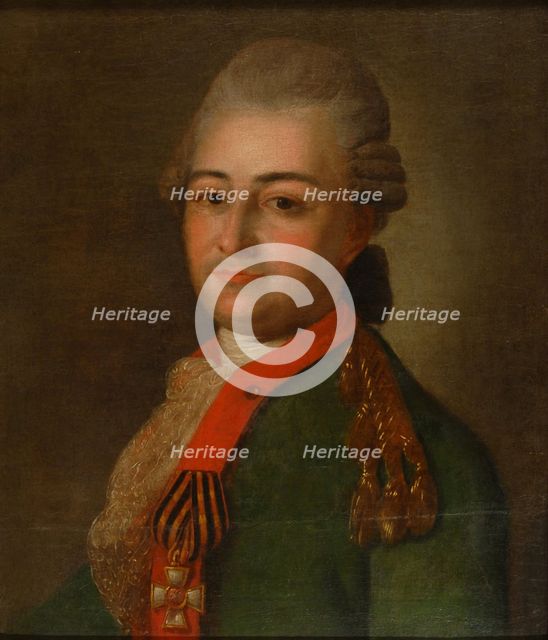 Portrait of Pyotr Alexeyevich Akinfov.