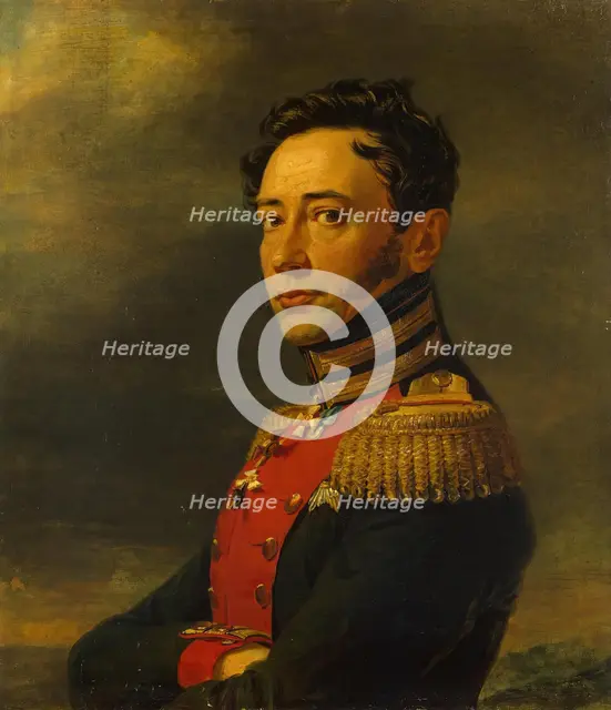 Portrait of Pyotr F. Zheltukhin (1777-1829) (replica of the 1823 portrait), 1822. Creator: George Dawe.