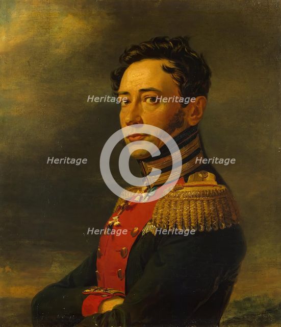 Portrait of Pyotr F. Zheltukhin (1777-1829) (replica of the 1823 portrait), 1822. Creator: George Dawe.
