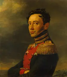 Portrait of Pyotr F. Zheltukhin (1777-1829) (replica of the 1823 portrait), 1822. Creator: George Dawe