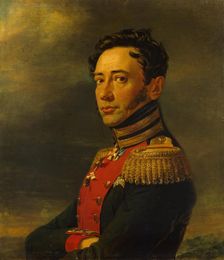 Portrait of Pyotr F. Zheltukhin (1777-1829) (replica of the 1823 portrait), 1822. Creator: George Dawe