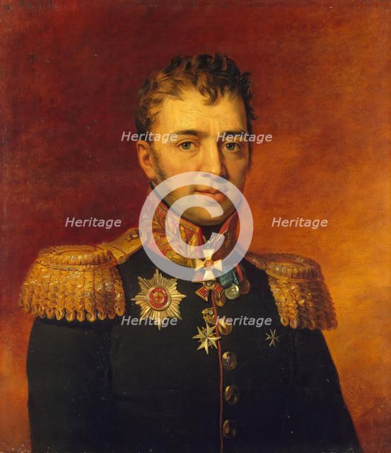 Portrait of Pyotr G. Likhachov (1758-1813), 1822. Creator: Workshop of George Dawe.