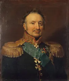 Portrait of Pyotr Kh. (Ludwig Adolf Peter) Wittgenstein (1768/69-1843), 1822. Creator: George Dawe