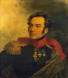 Portrait of Pyotr I. Balabin (1776-1856), 1824. Creator: George Dawe