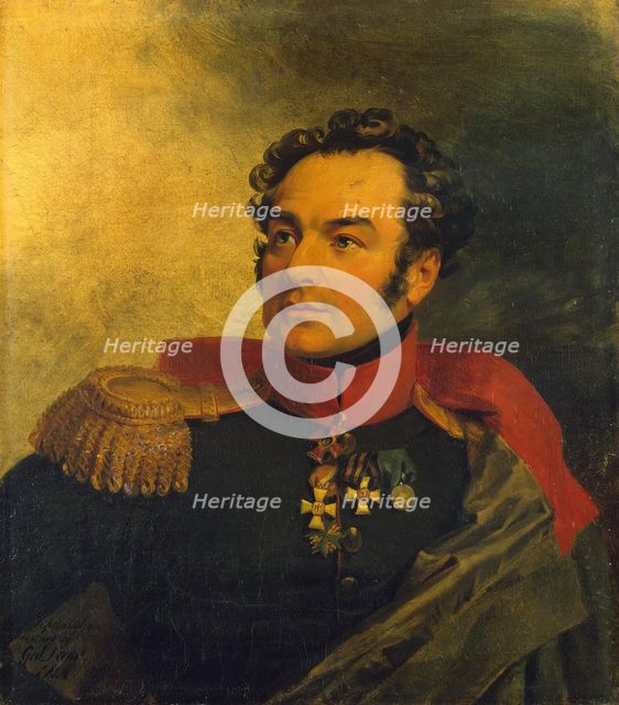 Portrait of Pyotr I. Balabin (1776-1856), 1824. Creator: George Dawe.